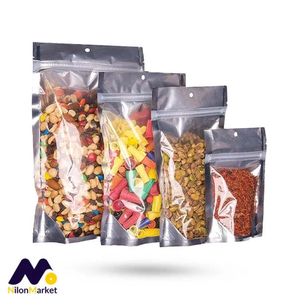 پاکت یک رو متالایز یک رو شفاف