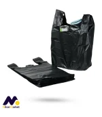 نایلکس دسته رکابی مشکی
